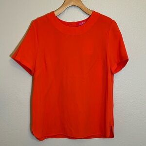 NWT Catherine Malandrino Orange Blaze Shirt